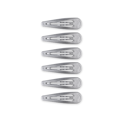 Snap Clip | Silver | 6 Count