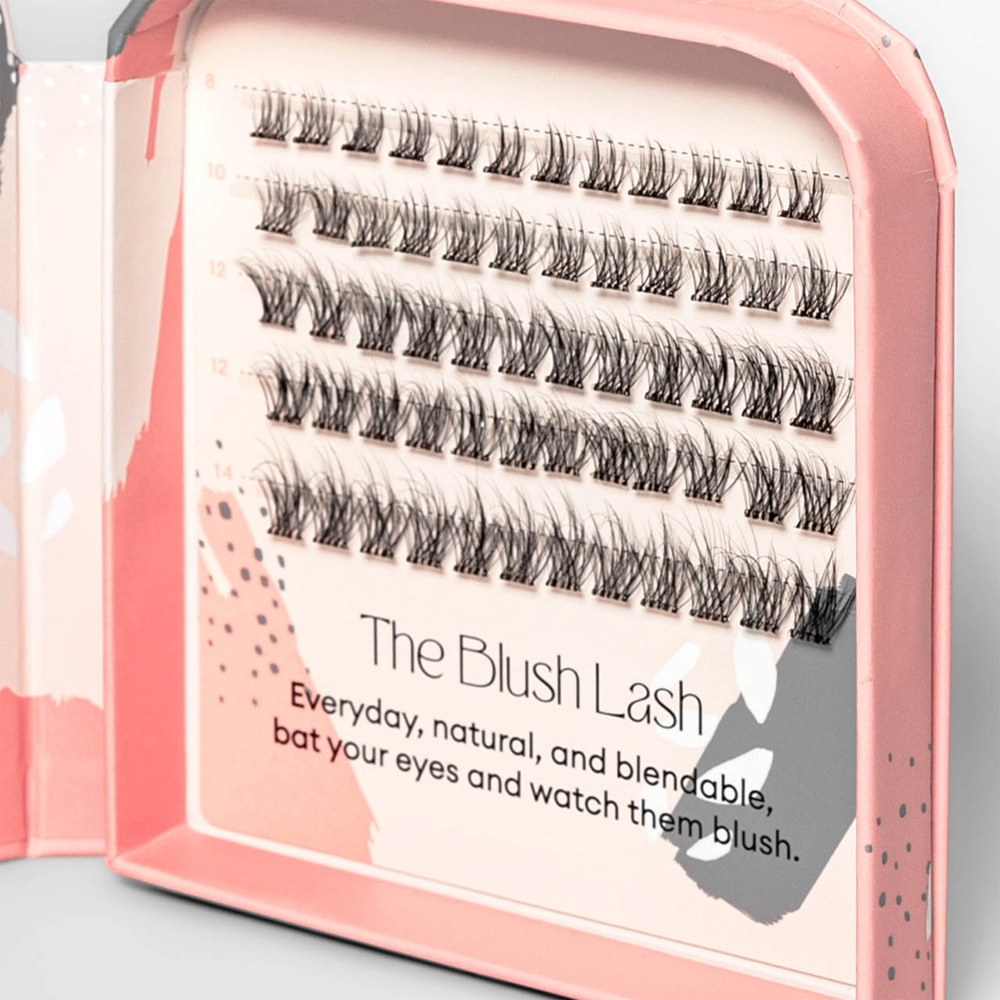 Pop-On Lashes - Blush Black