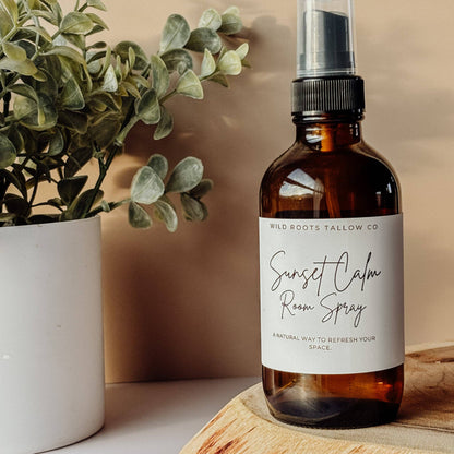 Sunset Calm Room Spray | Natural &amp; Non Toxic