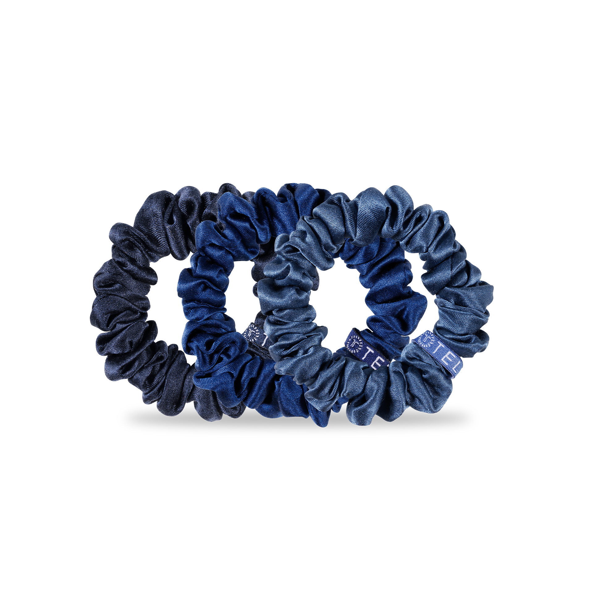 Silk Hair Scrunchie | Small | Midnight Rain